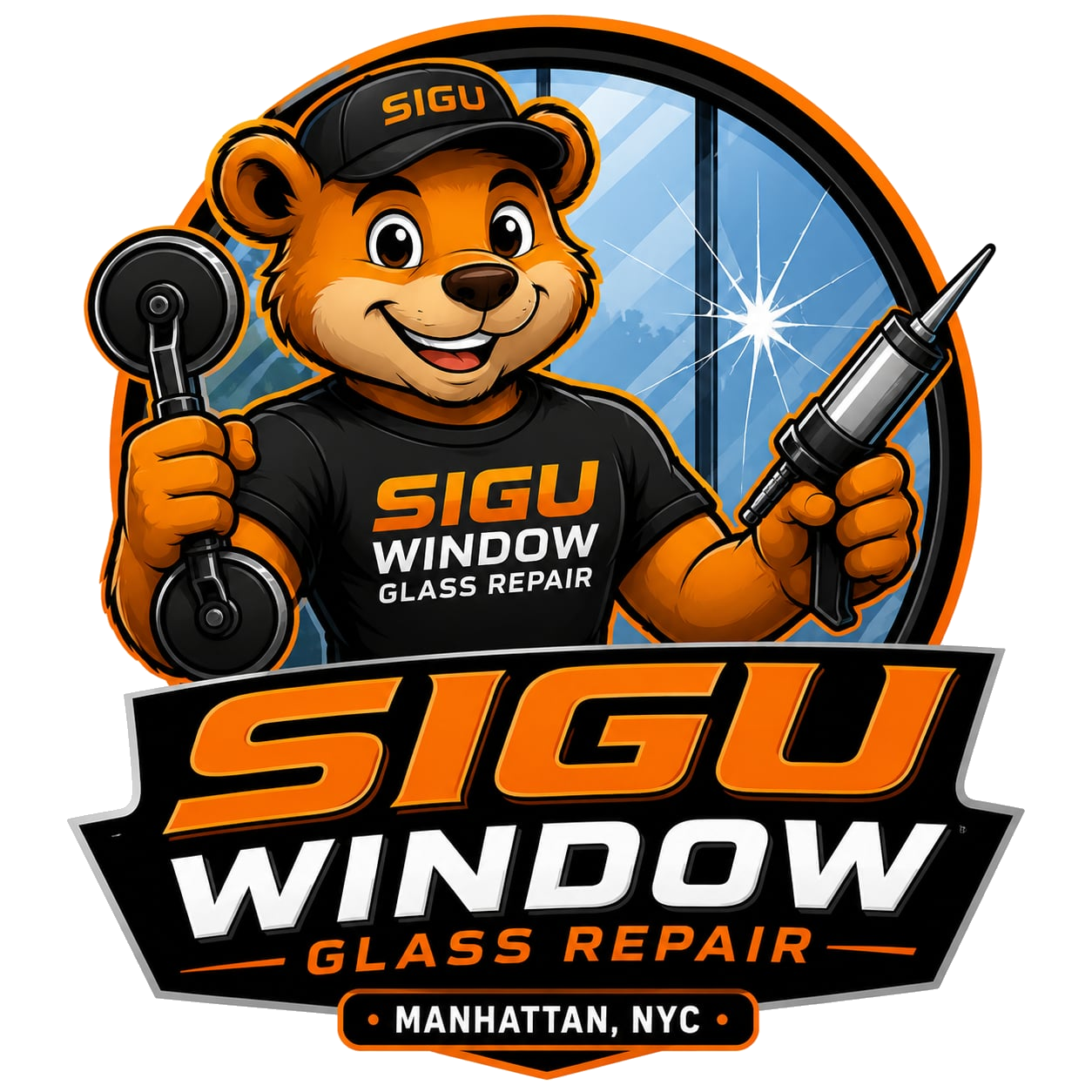 SIGU Windows & Glass Repair logo